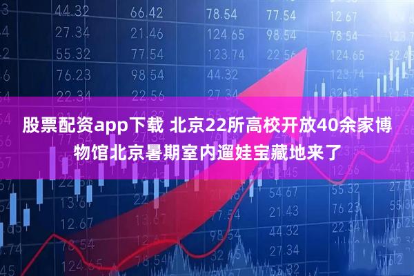 股票配资app下载 北京22所高校开放40余家博物馆北京暑期室内遛娃宝藏地来了
